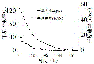 Lepidium meyenii walp temperature-varied drying method