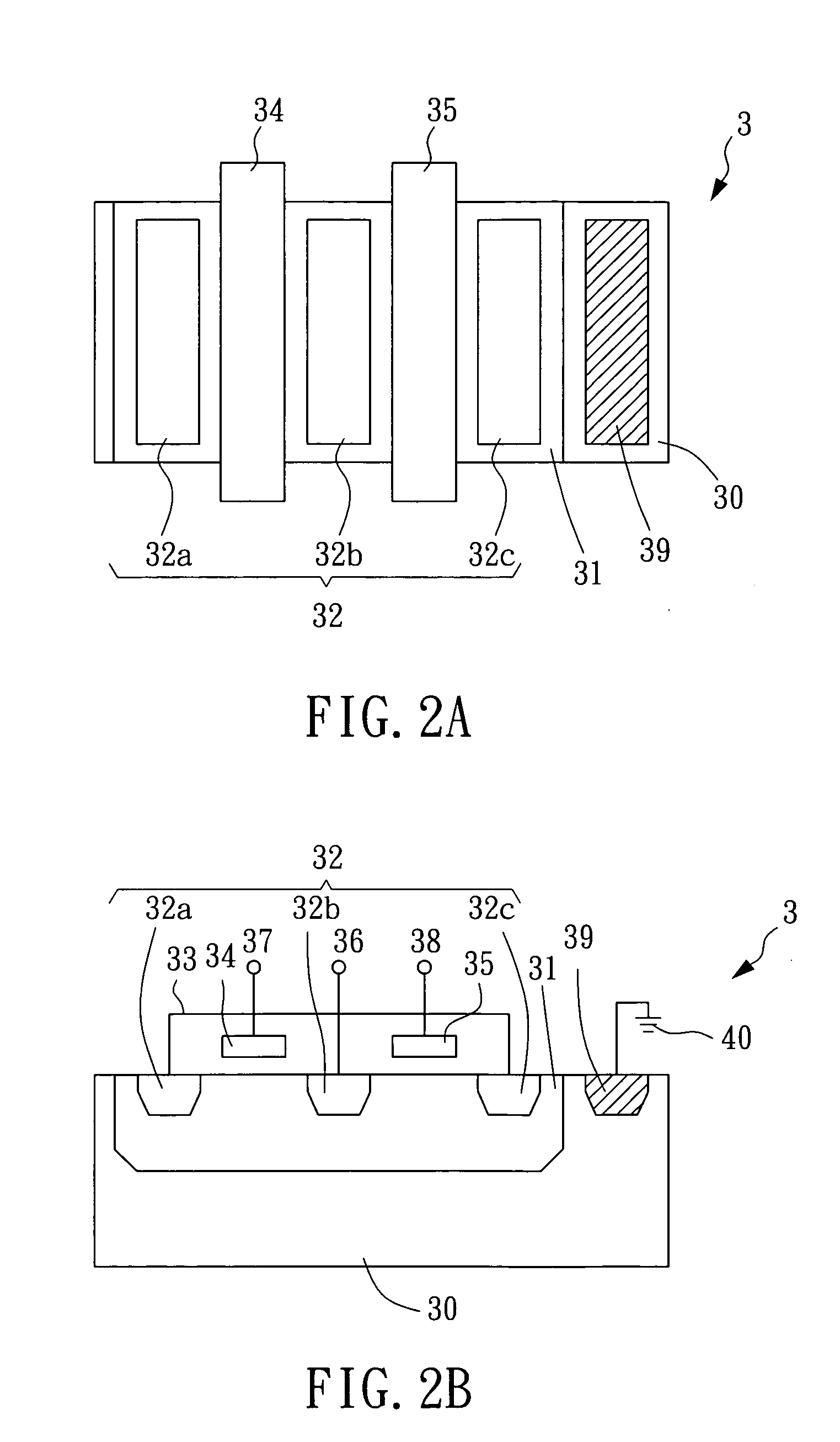Integrated circuit for differential variable capacitors