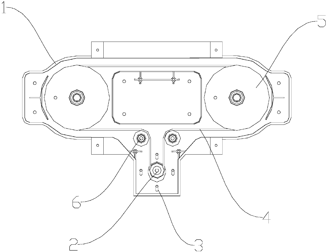 Adjusting mechanism used for shoe washing machine and shoe washing machine