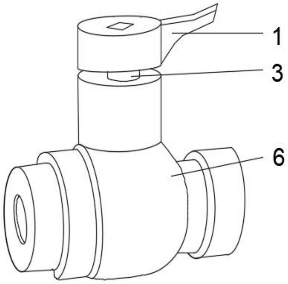 Rust-proof gate valve with high sealing performance