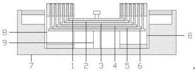 A dumbbell supporting device in a dumbbell convenient for weight adjustment