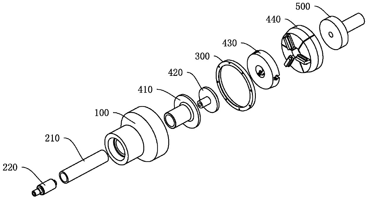 Flange airtightness detection device