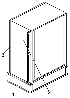 Intelligent anti-theft control cabinet based on wireless communication