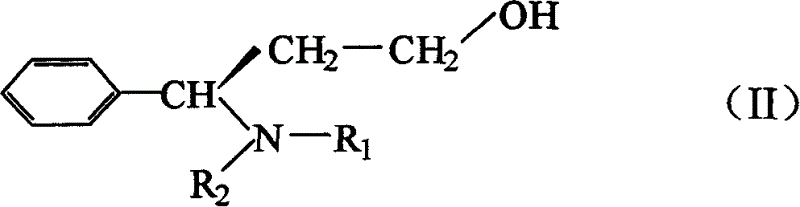 Method for preparing dextroa-[2-(naphthoxy, ethyl] phenyl methylamine derivatives