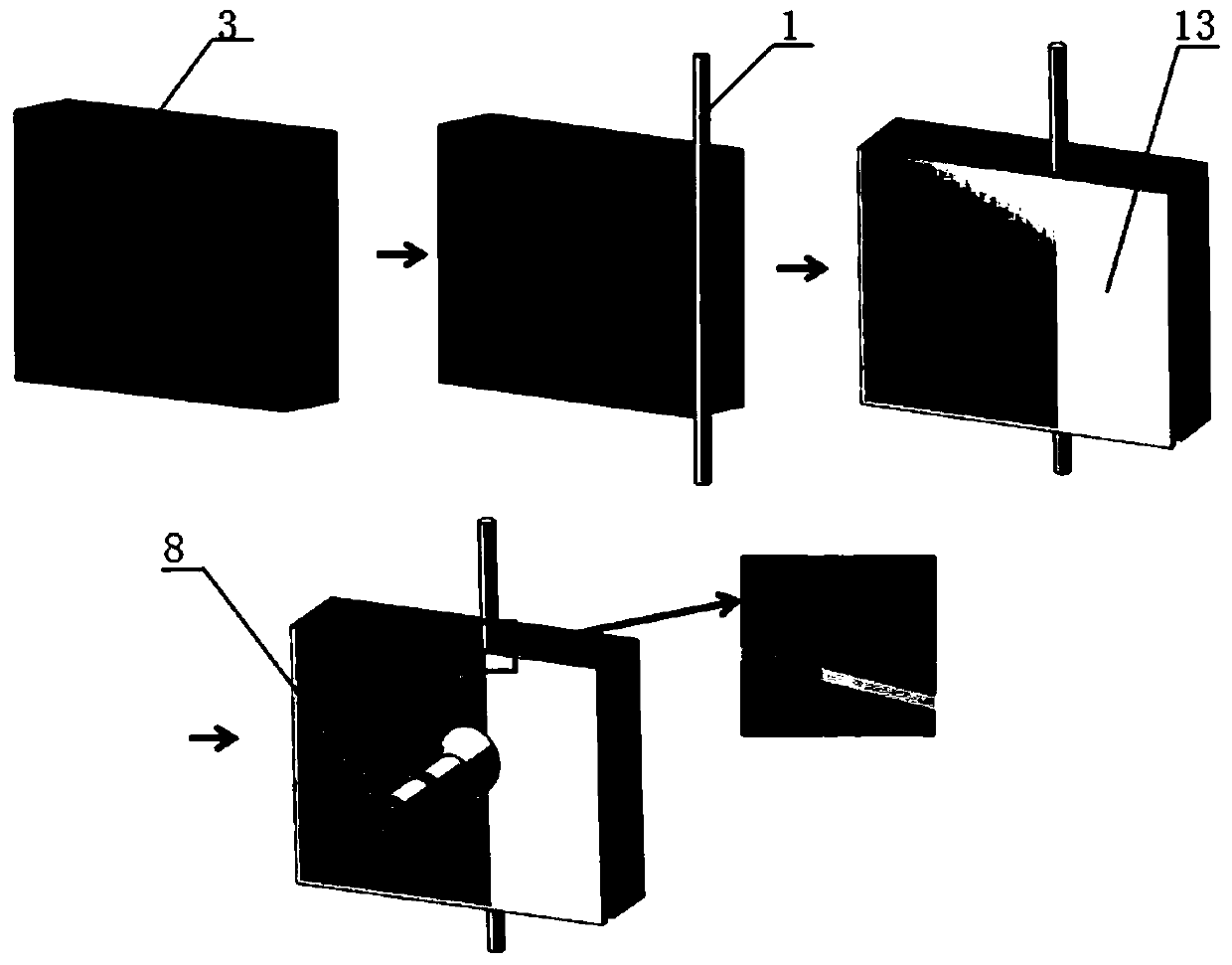 Multifunctional monitoring method for self-adaptive adjustment of wire cut electrical discharge machining process