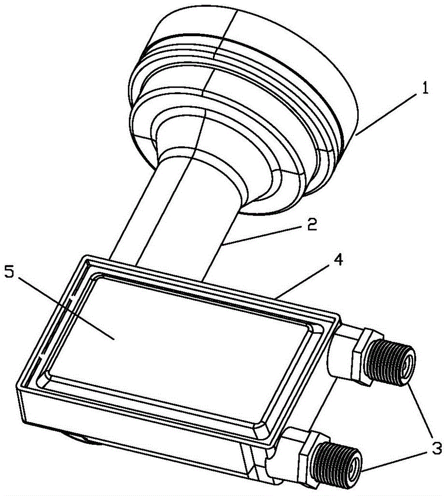 A ku-band dual-polarization dual-output tuner