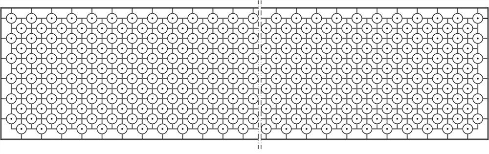 Overflow dam flood discharge underflow flushing preventing energy dissipation wall