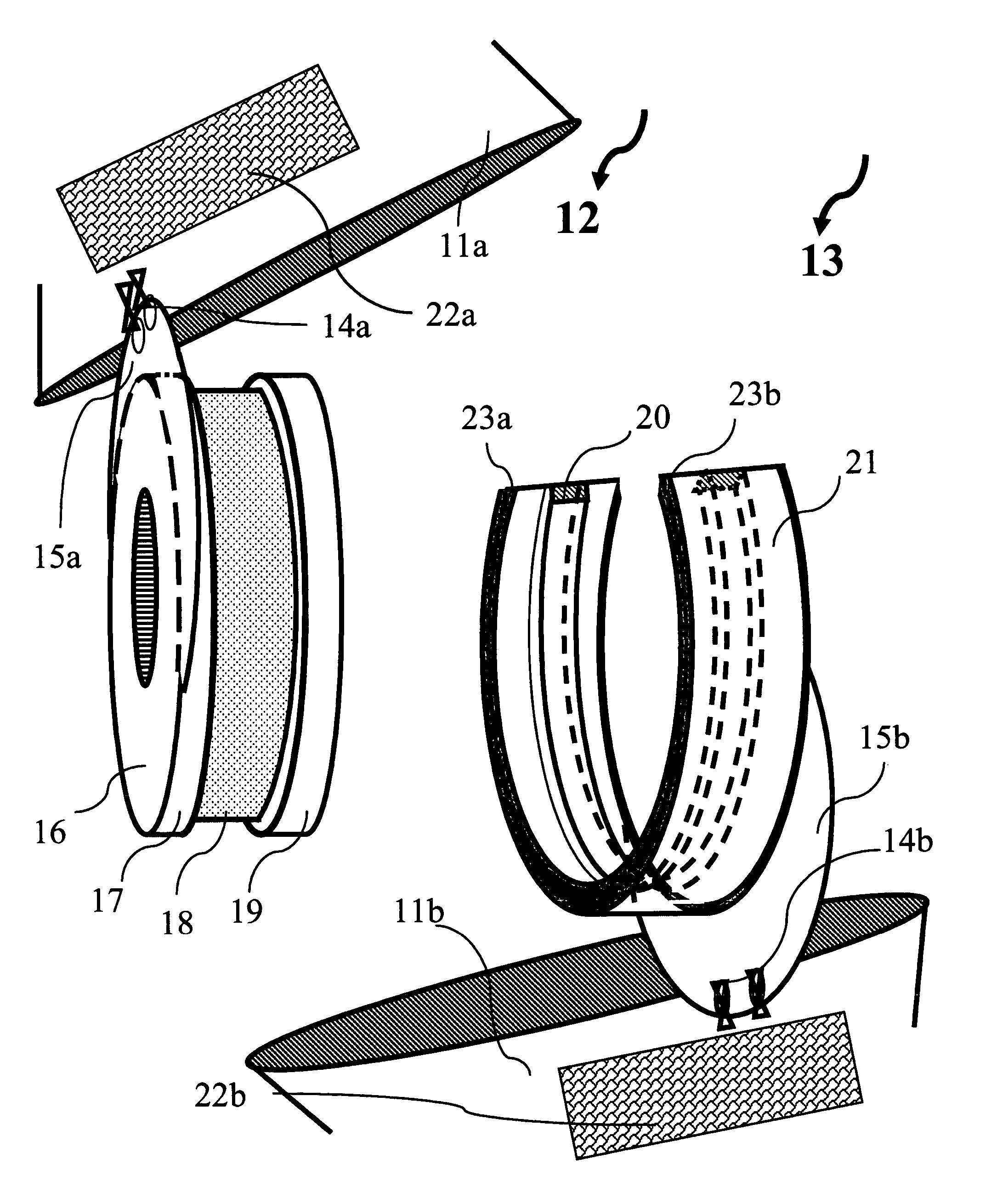 Fastener mechanism for uniting articles of clothing