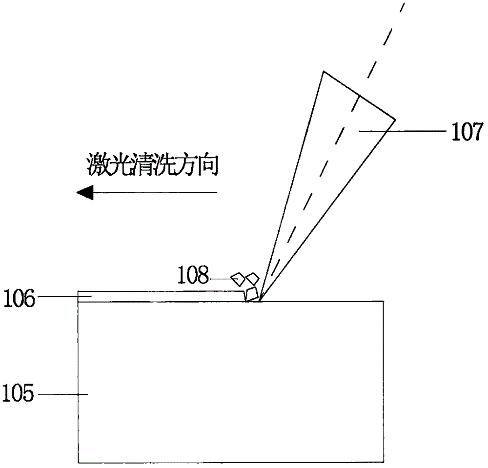 Method for washing aluminum alloy oxidation film to be welded via laser