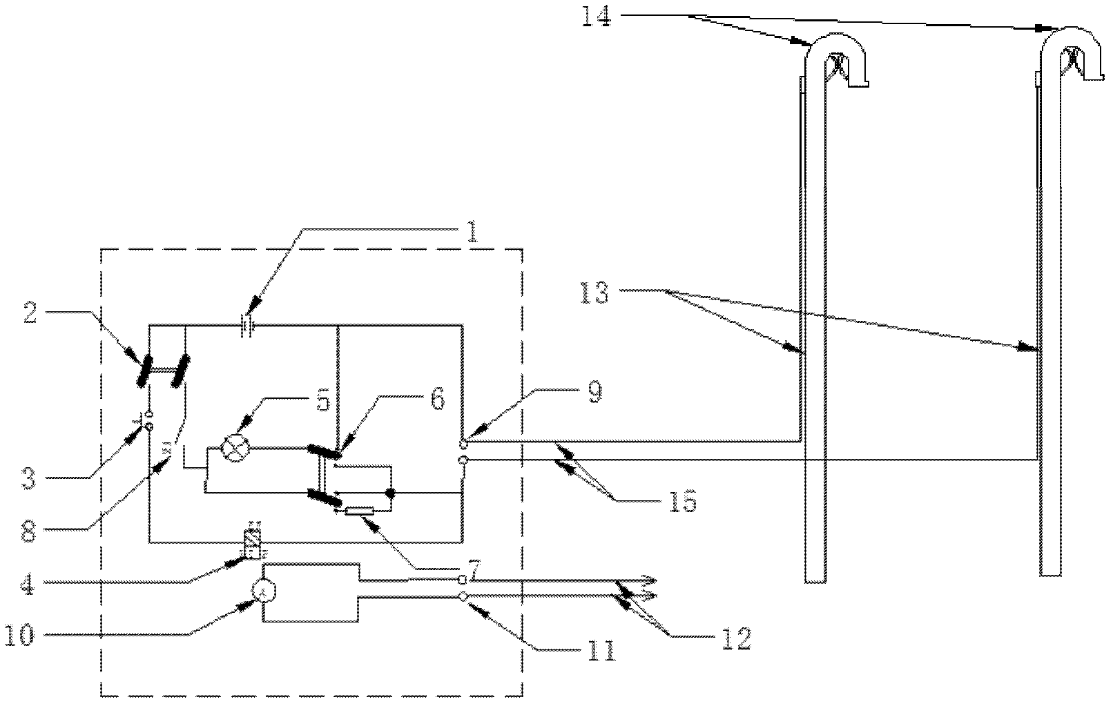 Ascending-free tester for current transformer (TA) polarity of switch