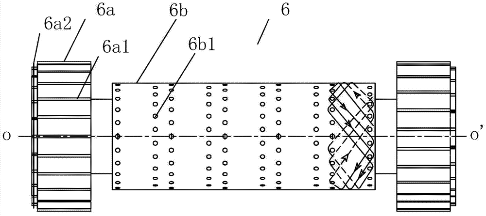 Integrated support convenient to recycle and weaving method thereof