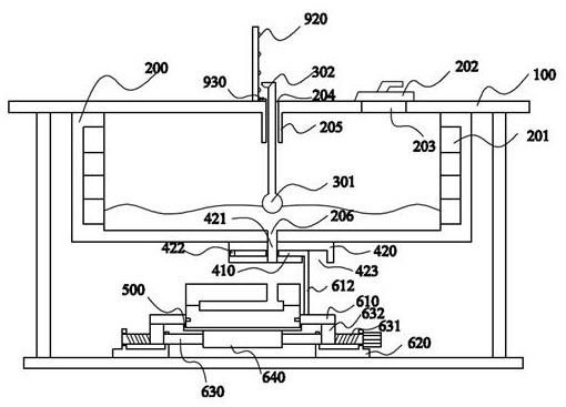 A kind of fluorosilicone rubber sealing ring manufacturing device and its manufacturing method