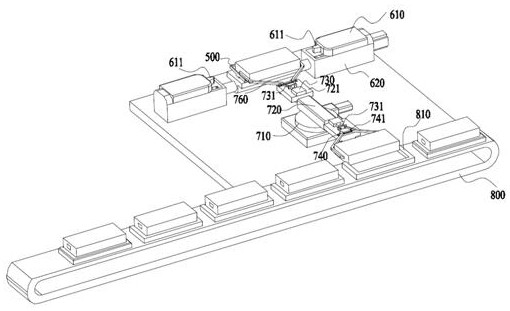 A kind of fluorosilicone rubber sealing ring manufacturing device and its manufacturing method