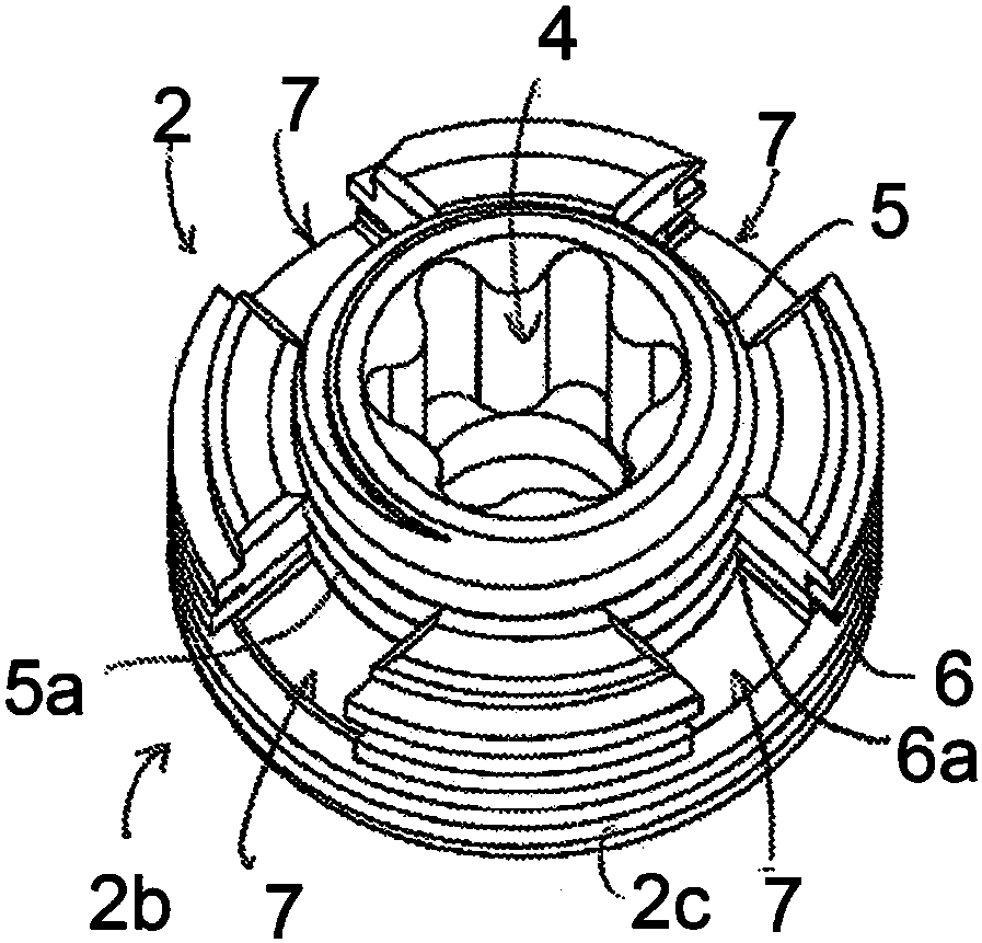 Surgical assembly for placing a pedicle screw cover