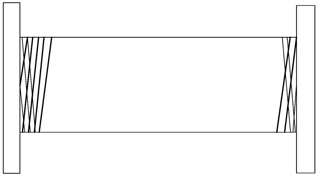 Diamond wire winding method