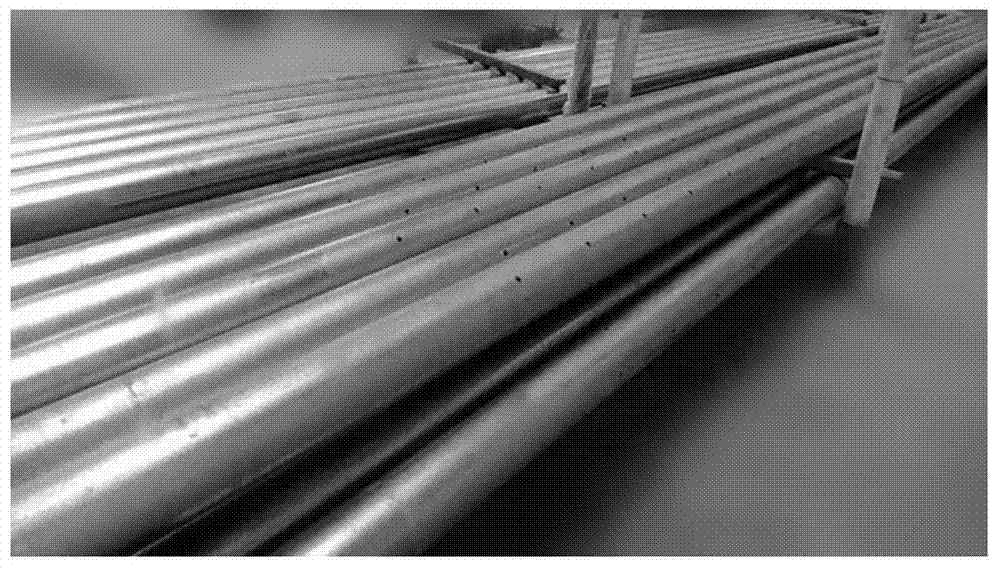 Nickel-tungsten-based alloy coating screen pipe for high-salinity oil-gas well containing hydrogen sulfide and carbon dioxide