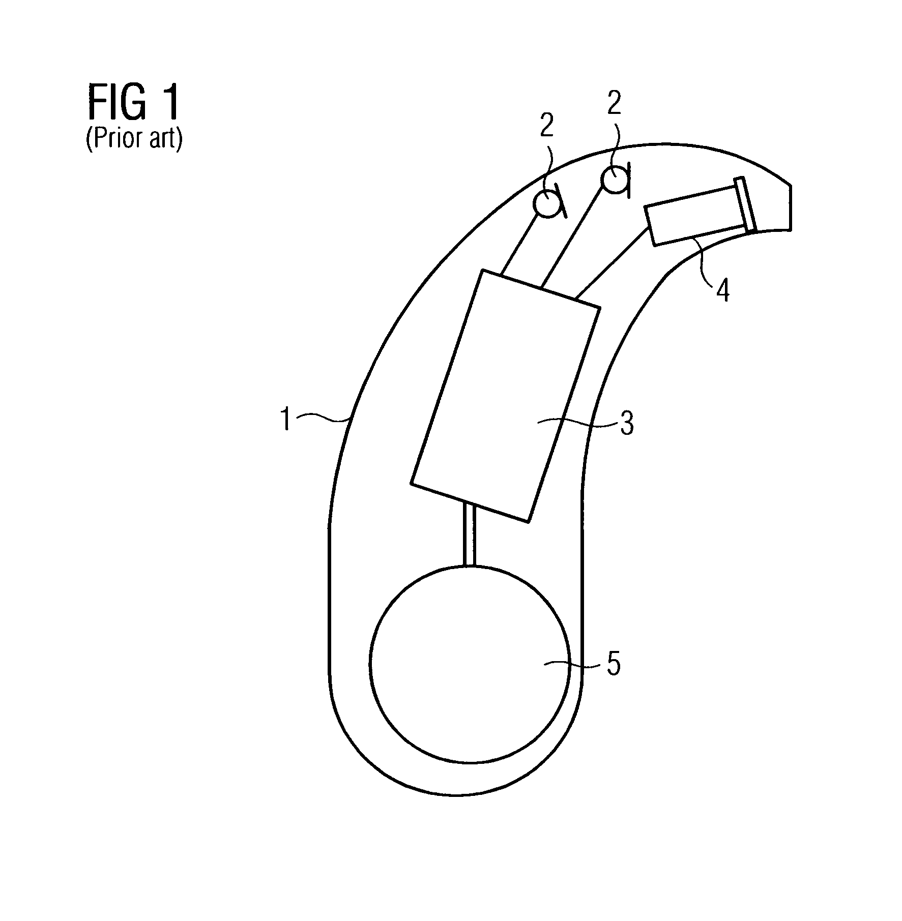 Hearing apparatus with pressure equalization for converters