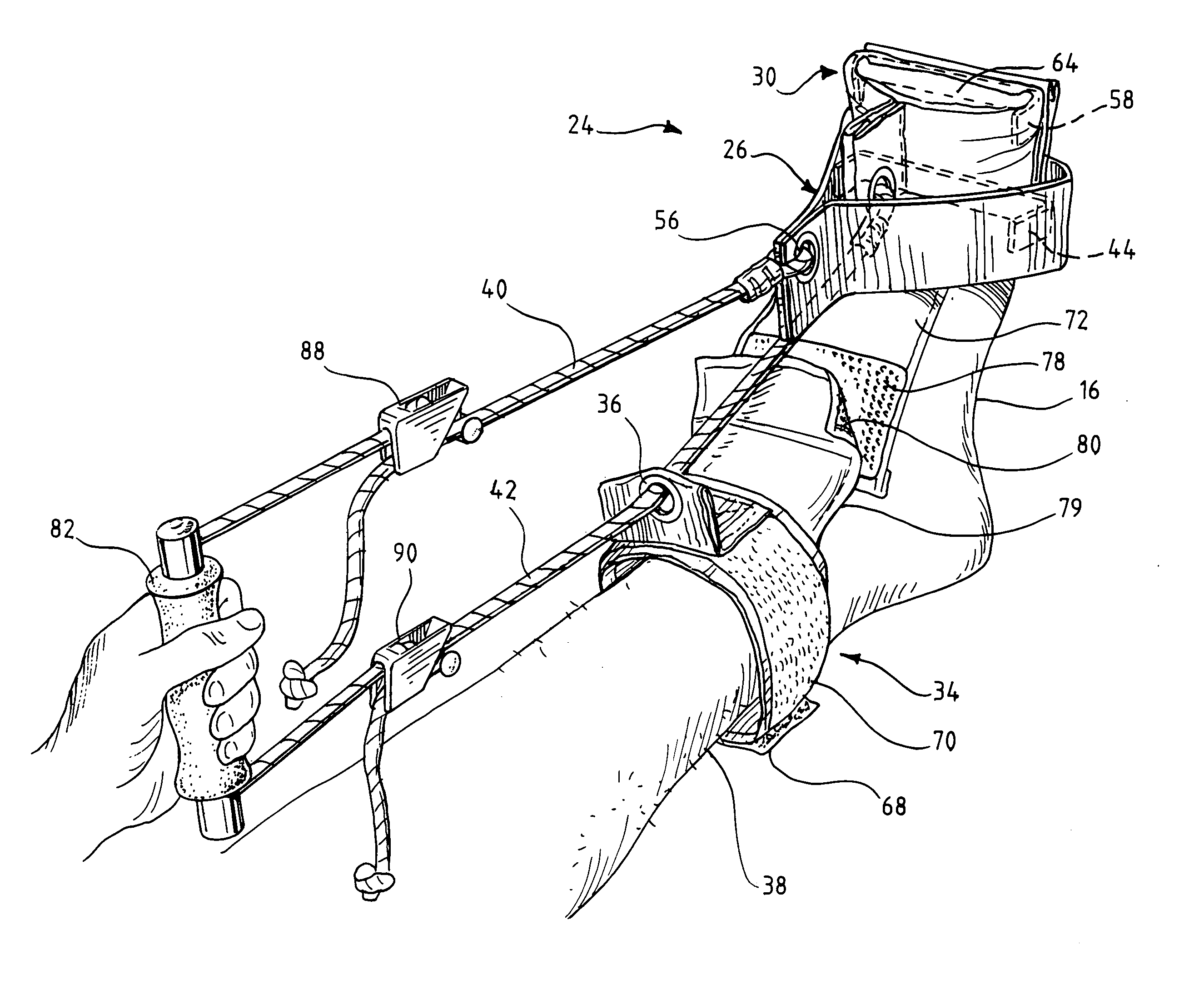 Non-weight bearing foot and leg exercising apparatus
