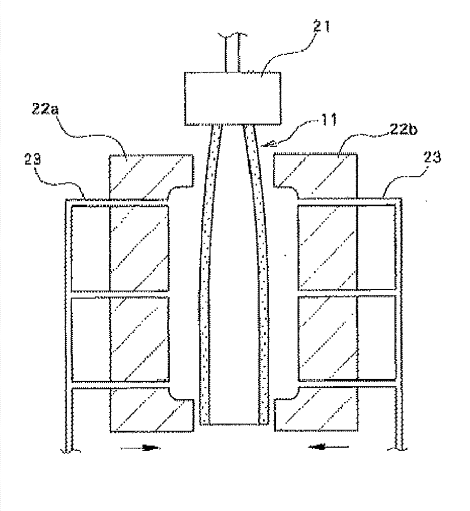 Method for producing polypropylene-based resin foamed blow-molded article