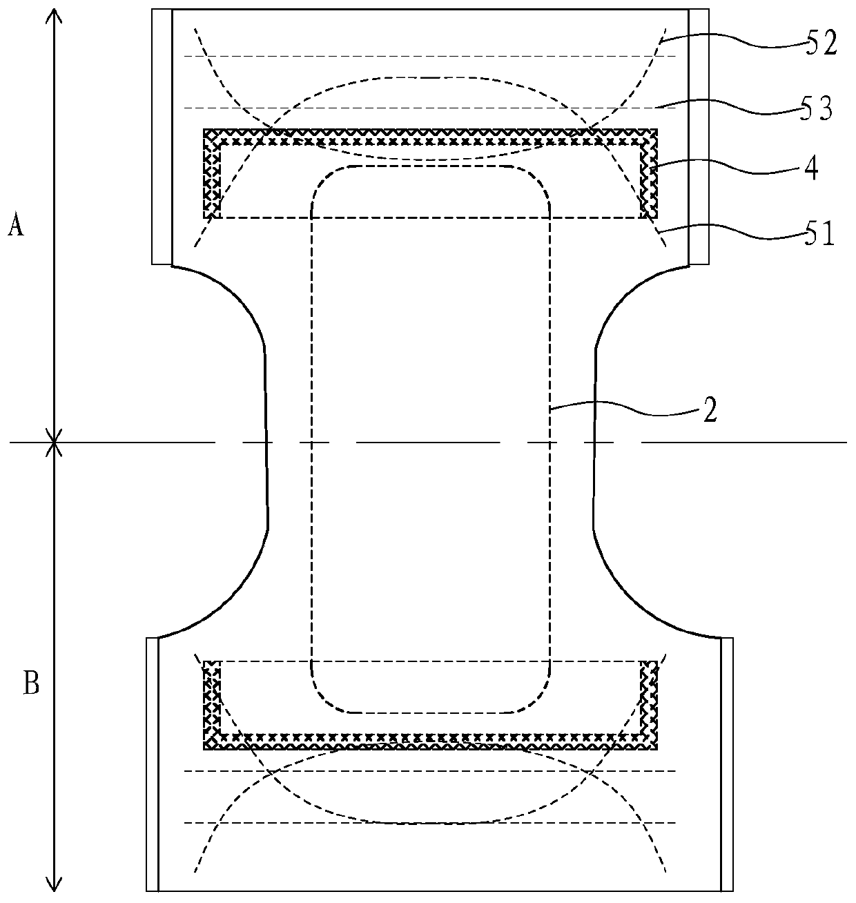 Manufacturing process of pull-up diaper