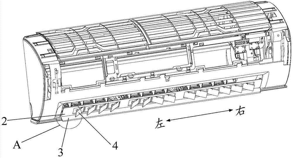 Air deflector assembly and air conditioner