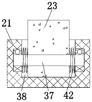 Crystal ornament display device