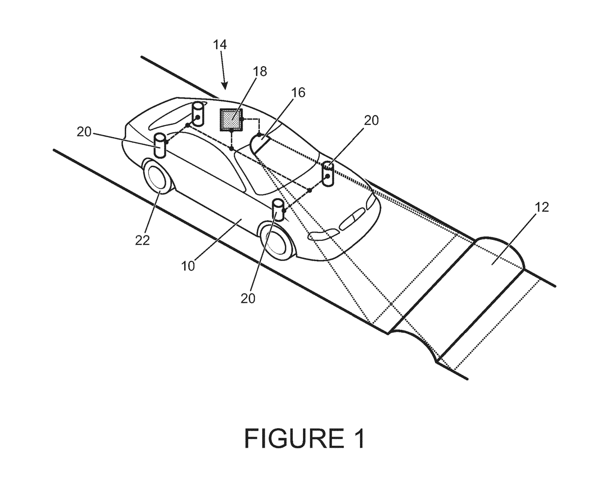 Control unit for an active suspension system