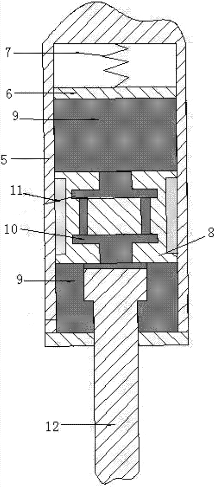 Cushioning and vibration damping device for support of intelligent well