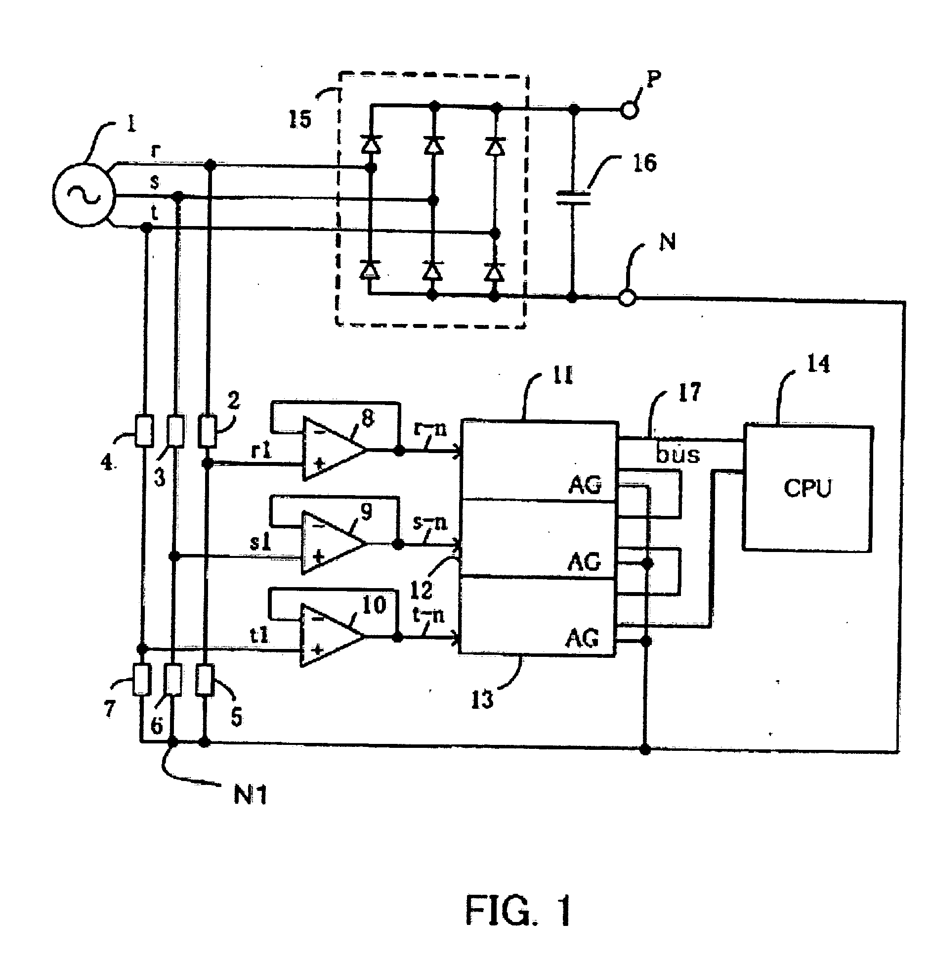 Open-phase detecting method and apparatus