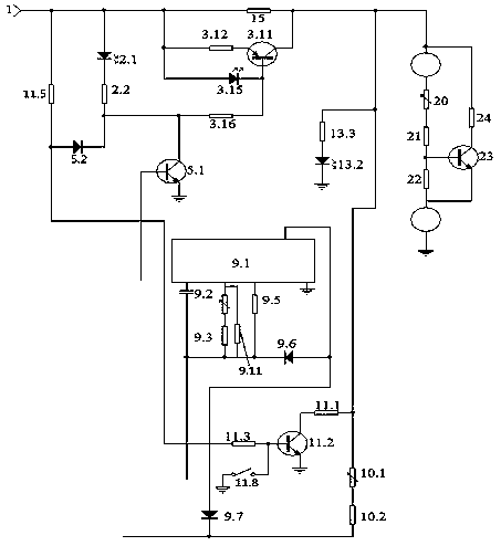 Floating charging device capable for appropriately allocating charging time and discharging time