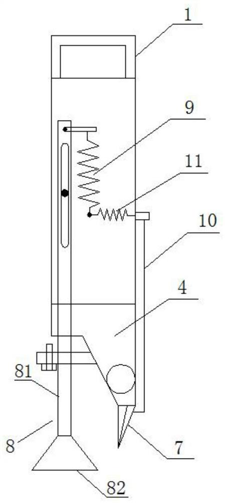 A handheld seeder