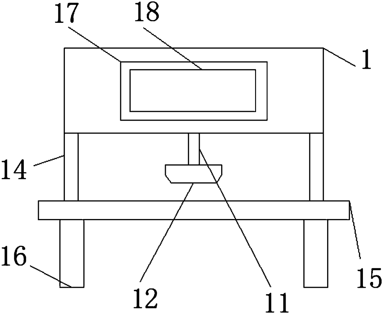 Flax textile fabric processing device capable of conveniently ironing