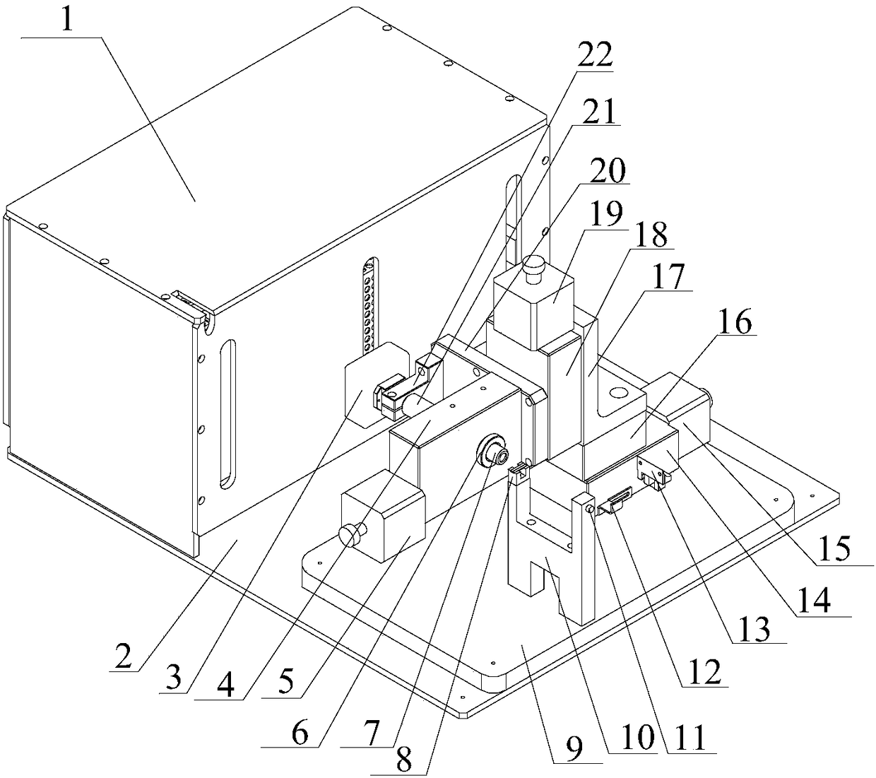 Optical fiber fusion splicer objective lens automatic pre-pairing device