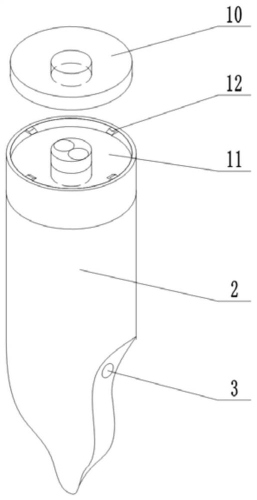 Pulse ultrasound and medicine synergistic in-vitro non-invasive therapeutic apparatus and operation method thereof