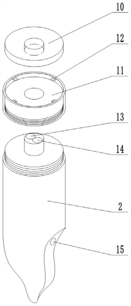 Pulse ultrasound and medicine synergistic in-vitro non-invasive therapeutic apparatus and operation method thereof