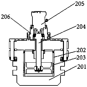 A device for penetrating or withdrawing cables from curved pipelines