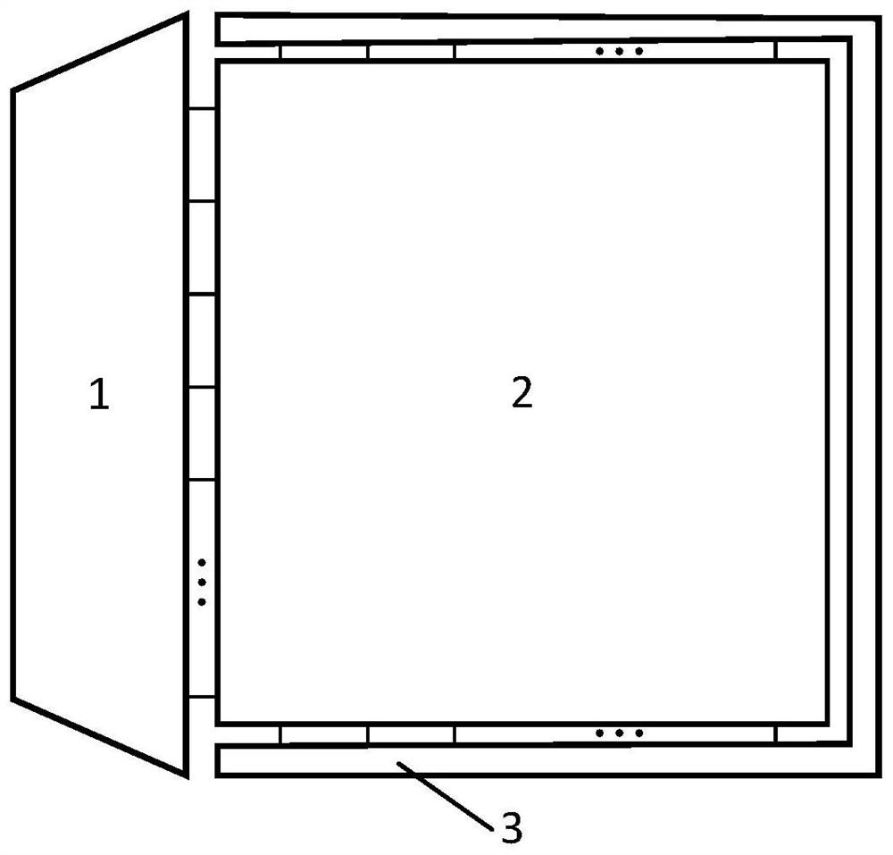 Large-delay-inequality dispersion waveguide structure