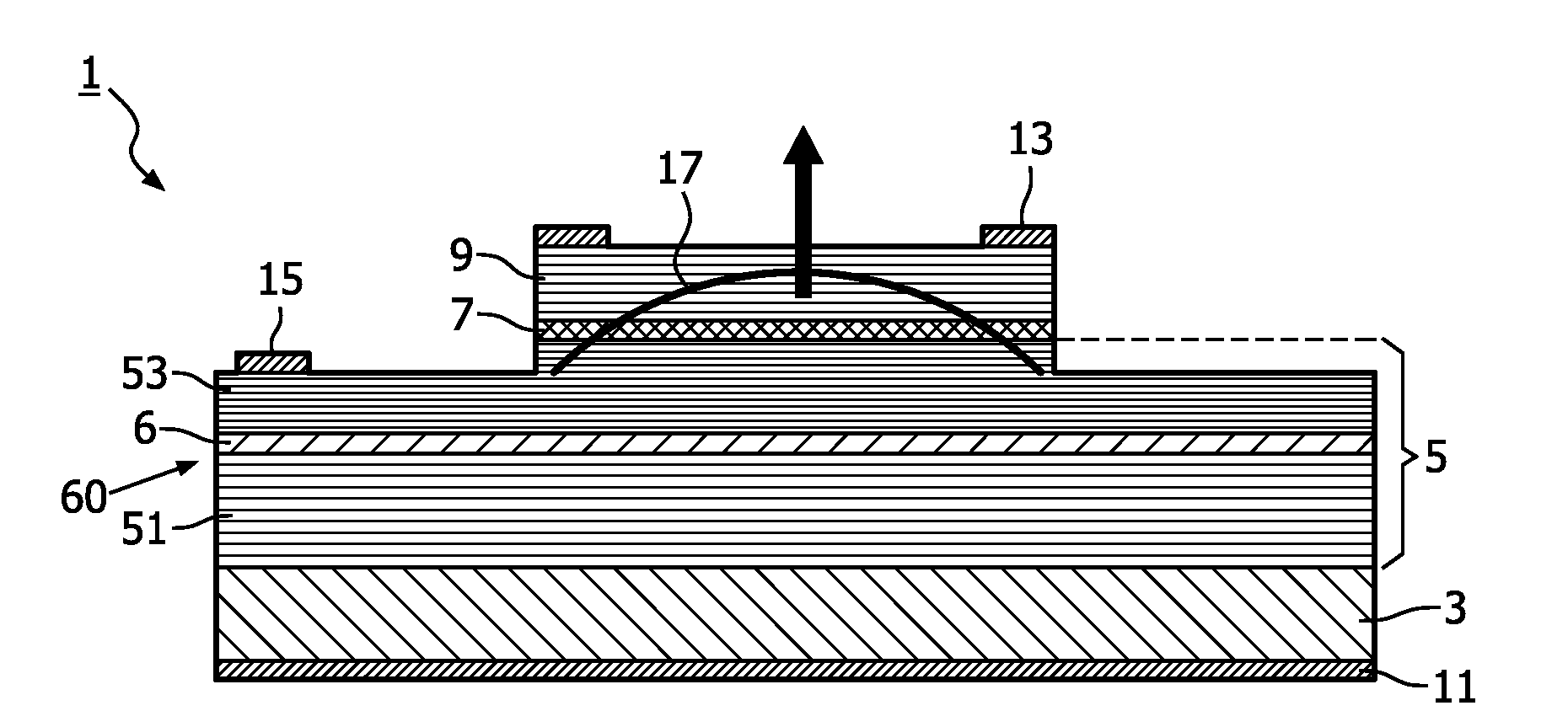 Vertical cavity surface emitting laser with active carrier confinement