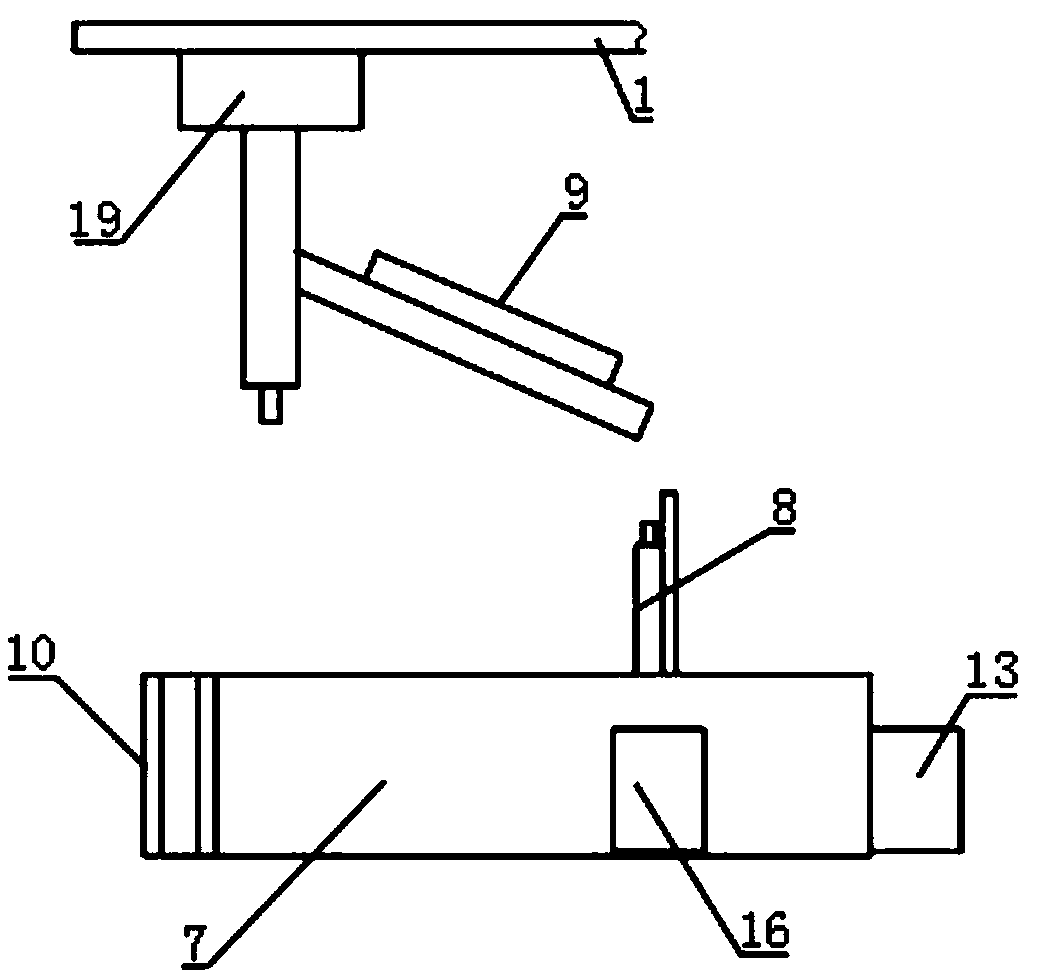 Efficient lock body and spring bolt assembling device