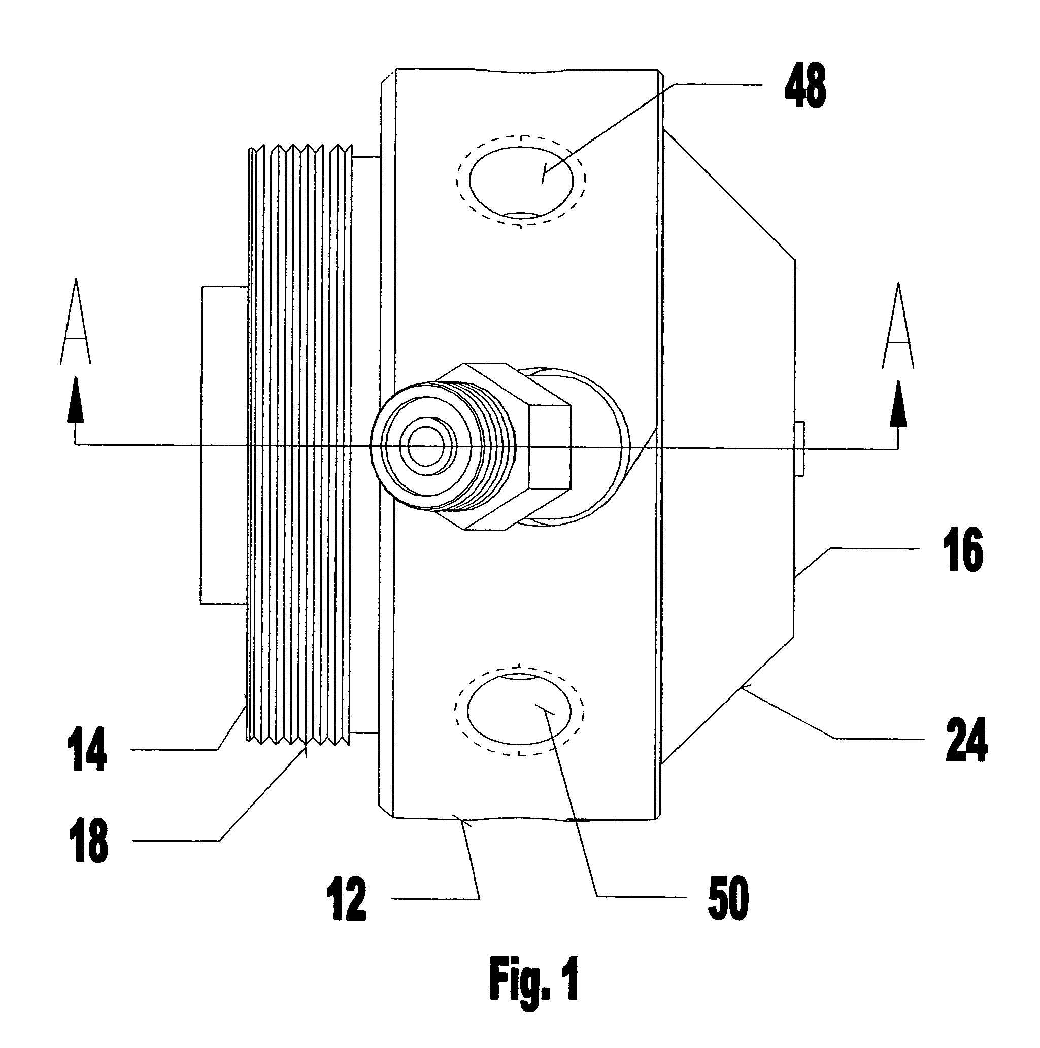 Nozzle for use with thermal spray apparatus