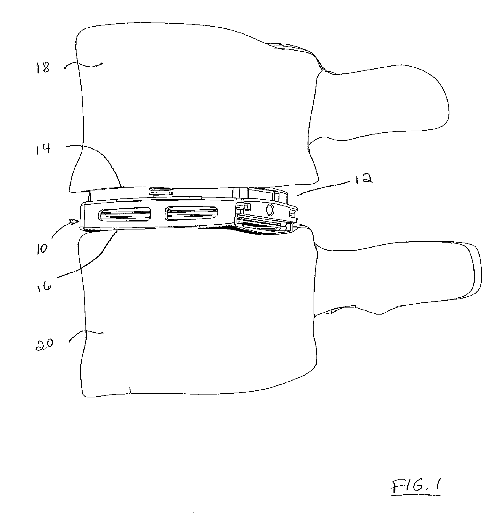 Method of expanding an intradiscal space and providing an osteoconductive path during expansion