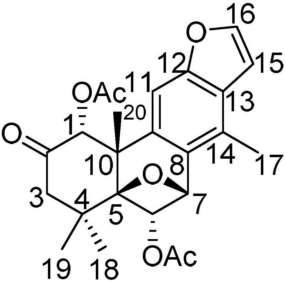 Medicinal diterpenoid compound and preparation method thereof