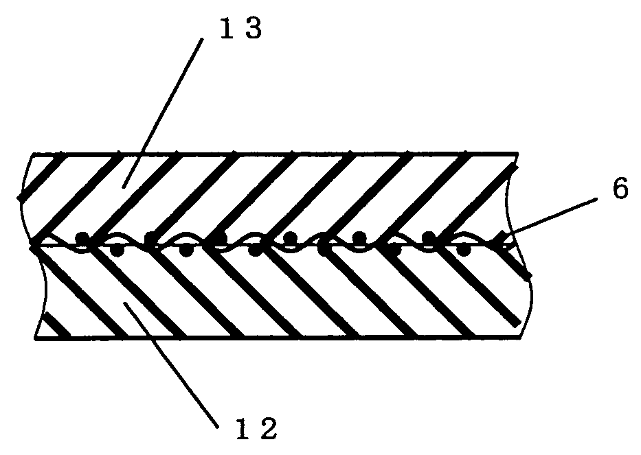 Belt for papermarking and process for producing papermaking belt
