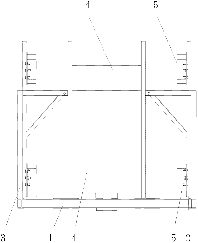 Tractor packaging shelf