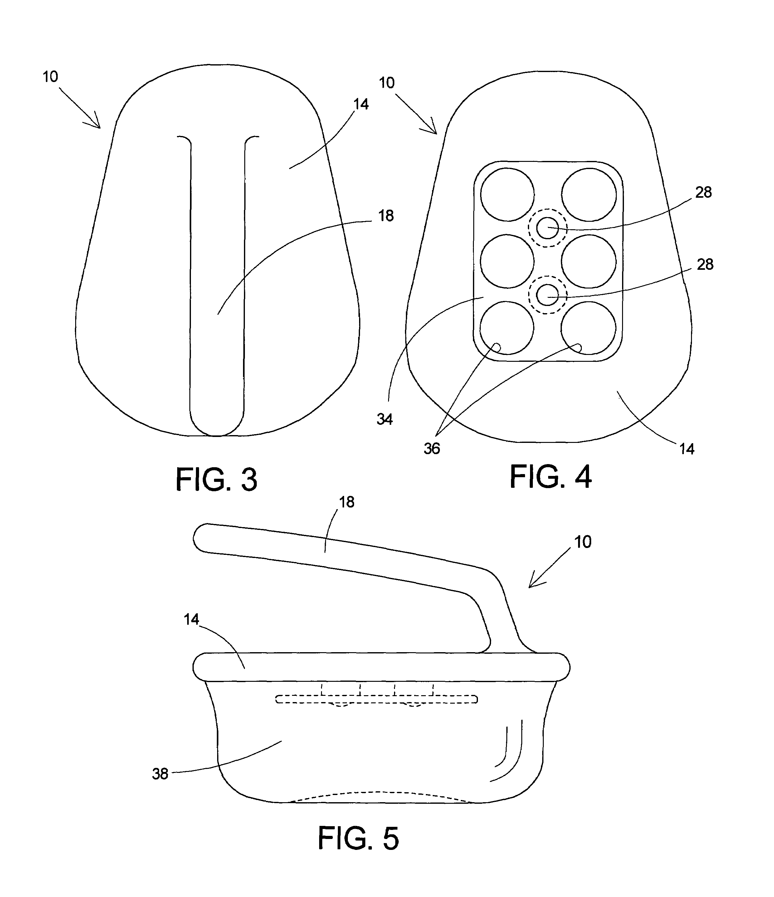 Massage tool for use in applying a cold treatment