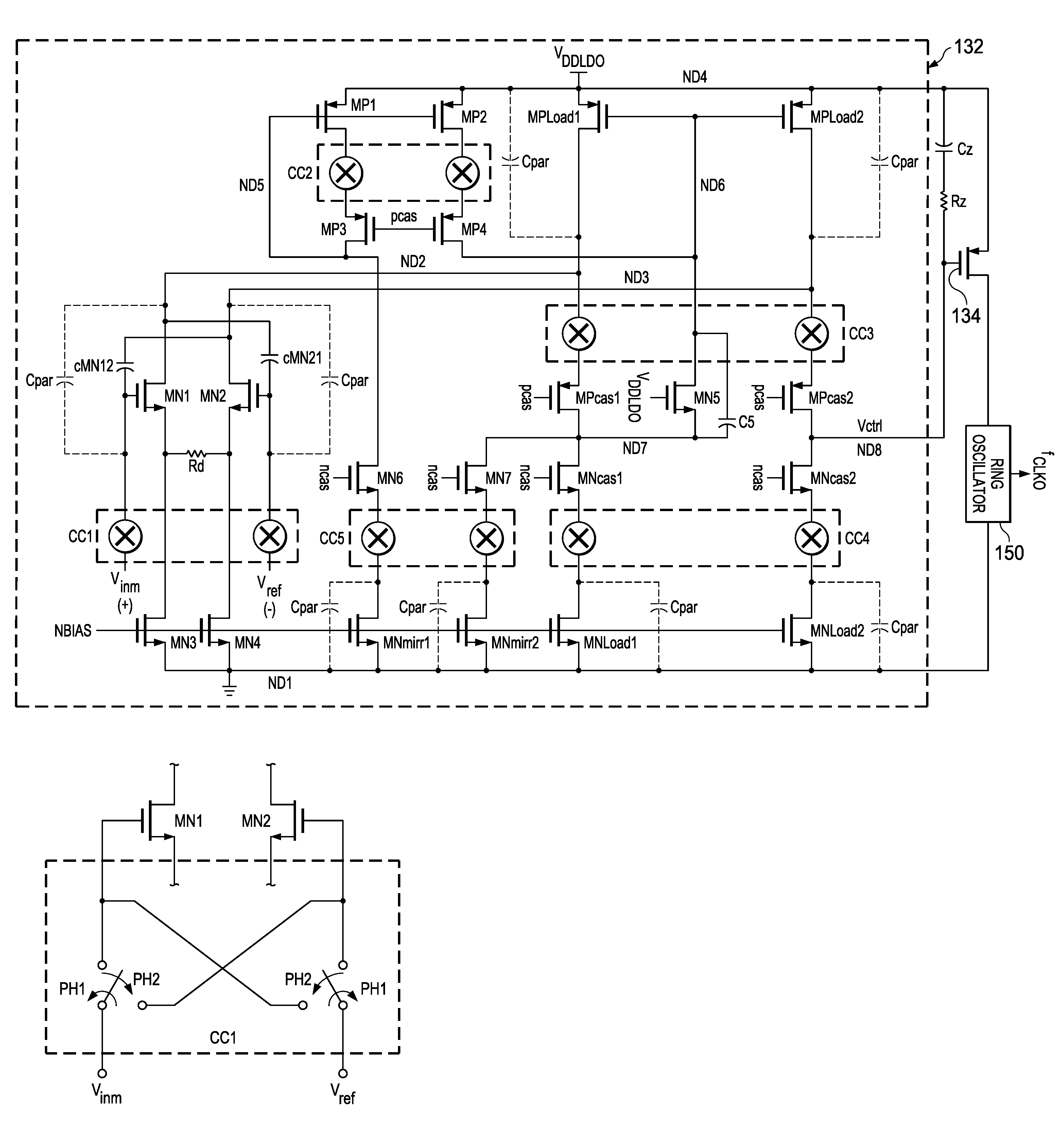 Stability controlled high frequency chopper-based oscillator