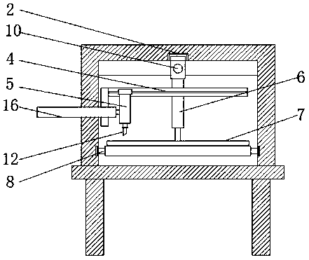 Cutting device for explosion-proof film