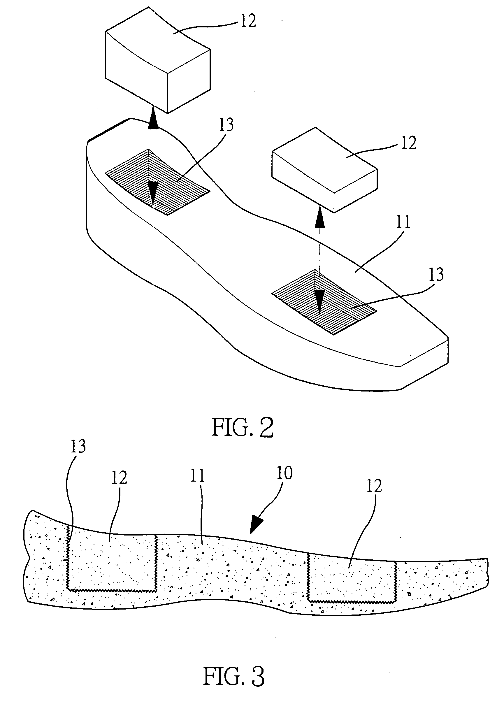 Method for manufacturing composite shoe insole