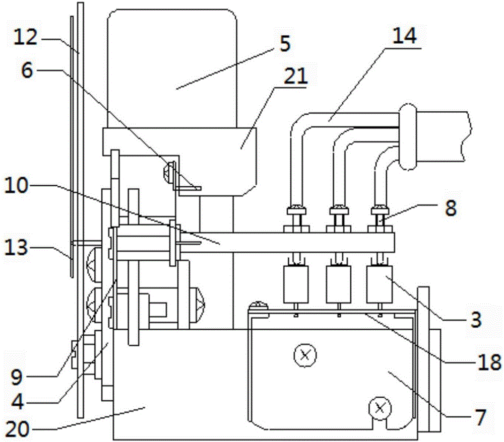 Spring absorber and vibration-resistant sulfur hexafluoride gas density relay