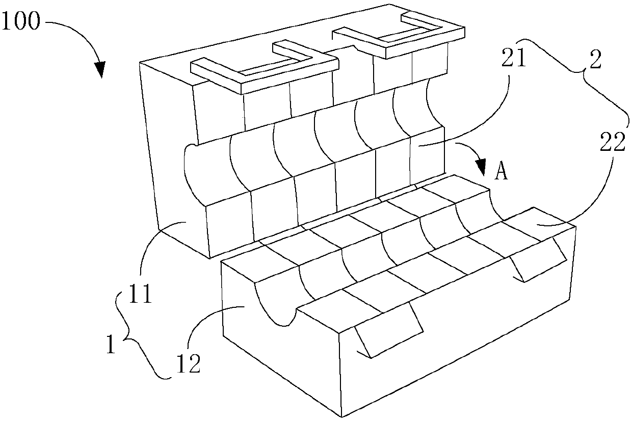 Magnetic ring, cable structure and electronic device